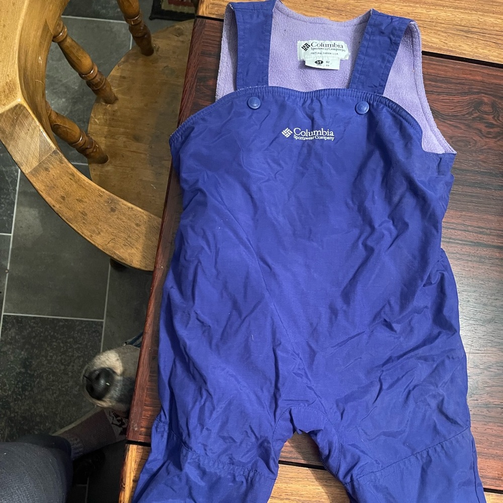 Columbia Toddler 3T snow bibs